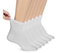 Dr. Scholl's Men's DSW22020Q6U2001 Socks, White, One Size