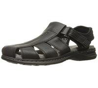Dr. Scholl's Work Men's Gaston Fisherman Sandal, Black, 11 UK