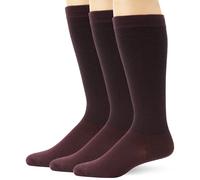 Dr Scholls Mens graduated compression Over The calf Socks-2 & 3 Pair Packs, Burgundy, 7-12