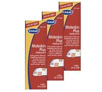Dr. Scholl's Moleskin Plus, Padding Roll (Pack of 3)