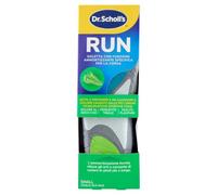 Dr. Scholl's Run Insoles with Shock-Absorbing Function for Running, Help Reduce and Relieve Knee Pain and Pain from shin Edge Syndrome, Plantar Fasciitis, Size 35-40
