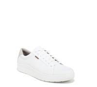 Dr. Scholl's Shoes Men's Time Lace Up Sneaker, White Smooth, 9.5