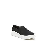 Dr. Scholl's Shoes Women's Madison Next Platform Wedge Slip on Fashion Sneaker, Black Snake Print, 4.5 UK