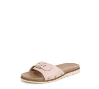 Dr. Scholl's Shoes Women's Nice Iconic Slide Sandal, Blush Pink Faux Leather, 6 UK