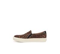 Dr. Scholl's Shoes Women's Nova Sneaker, Leopard Brown Micro, 4.5 UK
