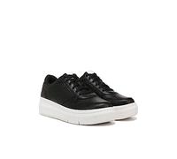 Dr. Scholl's Shoes Women's Savoy Sneaker, Black Smooth, 8 UK