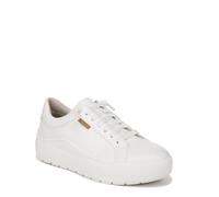 Dr. Scholl's Shoes Women's Time Off Go Lace Up Sneaker, White Smooth, 4 UK