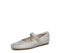 Dr. Scholl's Shoes Women's Wexley Mary Jane Flat, Light Grey Snake, 5 UK