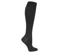 Dr. Scholl's Women Graduated Compression Knee High Socks-Comfort and Fatigue Relief-Mild 8-15 mmHg, Black (1 Pair), 8-12