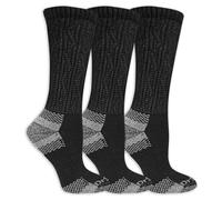 Dr. Scholl's Women's Advanced Diabetic Blisterguard Socks-2 & 3 Pair Packs-Non-Binding Cushioned Comfort, Black (3 Pairs), 3.5-9 UK