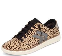 Dr. Scholl's Women's Sweet Kicks Oxford, Tan Black Fabric, 4 UK