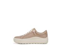 Dr. Scholl's Women's Time Off Go Sneaker, Toasted Taupe Fabric, 8 UK