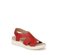 Dr. Scholl's Women's Time Off Sea Sandal, Heritage Red, 9 UK