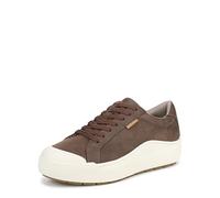 Dr. Scholl's Women's Time Off Sneaker, Dark Brown, 8 UK