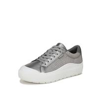 Dr. Scholl's Women's Time Off Sneaker, Pewter Metallic Pearls, 5 UK