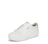 Dr. Scholl's Women's Time Off Sneaker, White Pearls, 6.5 Wide