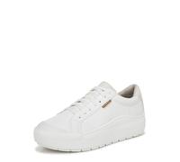 Dr. Scholl's Women's Time Off Sneaker, White Pearls, 8 Wide