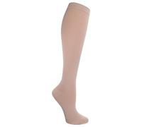Dr. Scholl's Women's Travel Knee High Socks with Graduated Compression Casual, Khaki, One Size