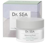 DR. SEA - Balancing Moisturizing Fluid with Olive Oil & Green Tea - For Normal to Combination Skin - Hydration, Radiance & Anti-Aging - SPF15 - 50 ml