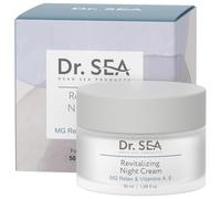DR. SEA - Revitalizing Night Cream with Magnesium & Vitamins A, E - Anti-Wrinkle, Deep Hydration & Soothing - For Tired & Stressed Skin - 50 ml