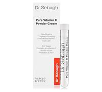 Dr Sebagh Pure Vitamin C Powder Cream Pro Size (5 g) | Unique Powder-to-Cream Formula | Award Winning | Improves Complexion, Reduces Discoloration & Enhances Collagen | Lightweight & Refreshing