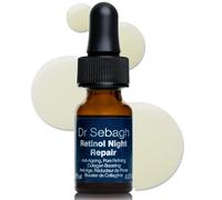 Dr Sebagh Retinol Night Repair (5 ml) Travel Size - High-Strength Retinol Serum for Face - Retinol Skin Booster Serum with Vitamin E, Rosehip Oil & Squalane - Boosts Collagen & Brightens Skin