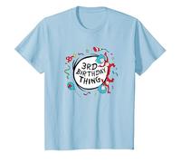 Dr. Seuss 3rd Birthday Thing T-Shirt, Youth, Baby Blue, 4T