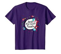 Dr. Seuss 3rd Birthday Thing T-Shirt, Youth, Purple, 3T