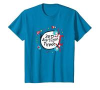 Dr. Seuss 3rd Birthday Thing T-Shirt, Youth, Sapphire Blue, Small