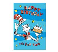 DR SEUSS Birthday Card Cat In the Hat Birthday Card