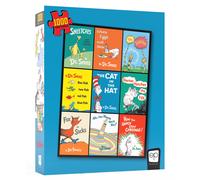 Dr. Seuss Collection 1000 Piece Jigsaw Puzzle | Collectible Collage Featuring The Lorax, The Cat in The Hat, and More | Officially-Licensed Merchandis