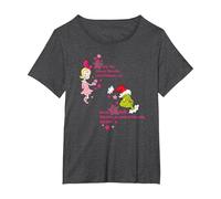 Dr. Seuss Every Who Down in Who-Ville T-Shirt T-Shirt, Women's Plus, Dark Heather Grey, 4X