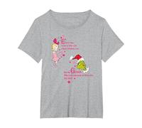 Dr. Seuss Every Who Down in Who-Ville T-Shirt T-Shirt, Women's Plus, Heather Grey, 6X