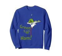 Dr. Seuss Green Eggs and Ham Title Sweatshirt, Adult Unisex, Royal Blue, X-Large