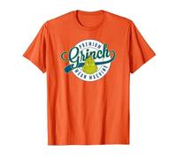 Dr. Seuss Grinch Mean Machine T-Shirt T-Shirt, Men, Orange, 3X-Large
