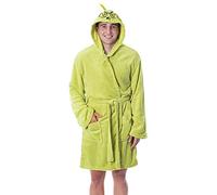 Dr. Seuss GRINCH Who Stole Christmas Adult Costume Character Robe, Green, L-x-L