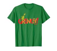 Dr. Seuss Grinch! with Max T-Shirt T-Shirt, Men, Kelly Green, X-Large