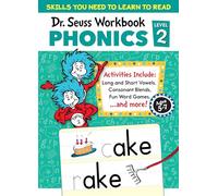 Dr. Seuss Phonics Level 2 Workbook: A Phonics Workbook to Help Kids Ages 5-7 Learn to Read (for Kindergarten and 1stgrade) (Dr. Seuss Workbooks)