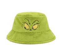 Dr. Seuss The Grinch Faux Fur Bucket Hat Multicolored, Multicolored, One size