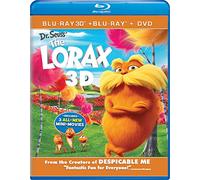 Dr. Seuss' The Lorax - Blu-ray 3D + Blu-ray + DVD + Digital