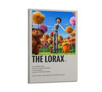 Dr. Seuss' The Lorax Movie Canvas Poster Room Decor Poster for Bedroom Living Room Walls 12x18inch(30x45cm) Frame-Style