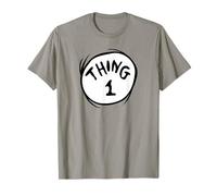 Dr. Seuss Thing 1 Emblem Color Option T-Shirt