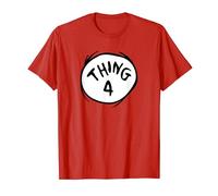 Dr. Seuss Thing 4 Emblem RED T-shirt T-Shirt