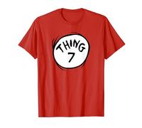 Dr. Seuss Thing 7 Emblem RED T-shirt T-Shirt