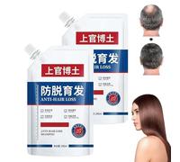 Dr.Shangguan Anti-Hair Loss Shampoo, Anti-Hair Loss and Hair Care, Ginger Shampo, Hair Thickening Shampoo Helps Stop Hair Loss, for Stronger, Thicker, Longer Hair (2pcs)