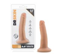 Dr. Skin 5.5 - Suction Cup Realistic Dildo - Natural (14cm)