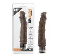 Dr. Skin Vibe No.6 - Realistic Vibrator (Brown)