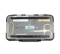 Dr Slicks Fishing Complete Fly Tying Set Accessories - Gold/Silver