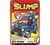 Dr. Slump Vol. 09 Retro Metal Tin Sign Vintage Room Decor Poster for Home Coffee Bar Wall Art Decor 8x12 Inch