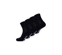 Dr.Socks Men's 4 Pack Extra Wide Bamboo Diabetic Ankle Socks in Black | Size: 12-14 Dr.Socks Black 12-14